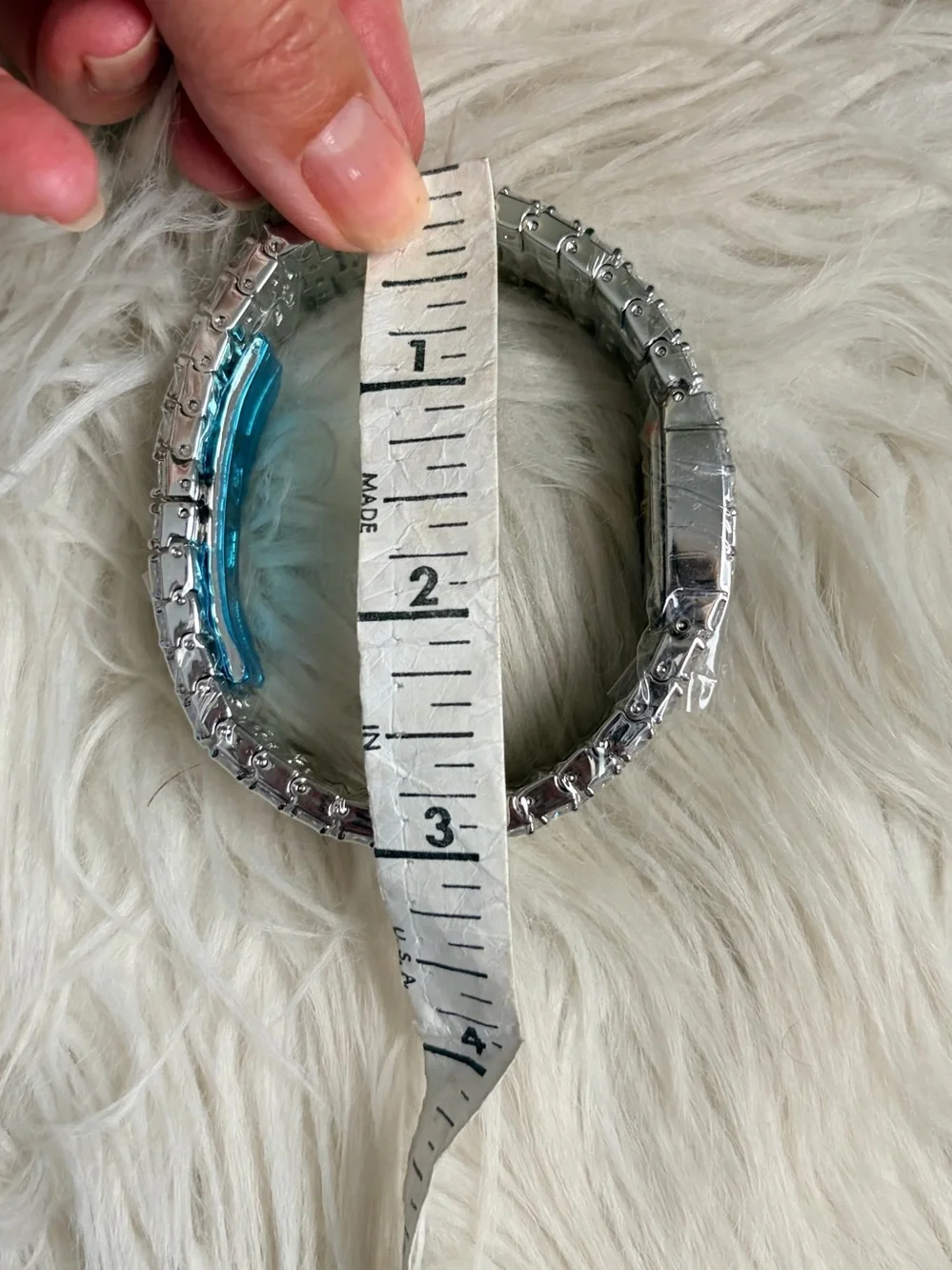Croton Clear Crystal Pavé Bracelet Watch